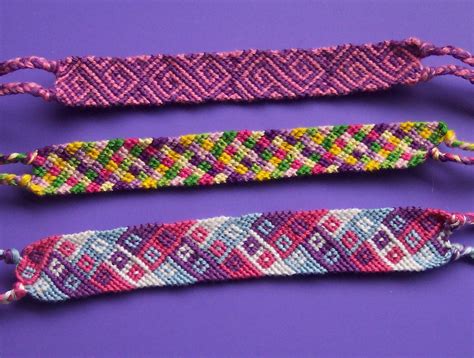 Bracelet Tool Galleries: Friendship Bracelet Patterns