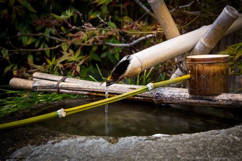 Japanese Bamboo Fountain Shishi Odoshi | Fontaine bambou, Idee deco jardin, Bambou