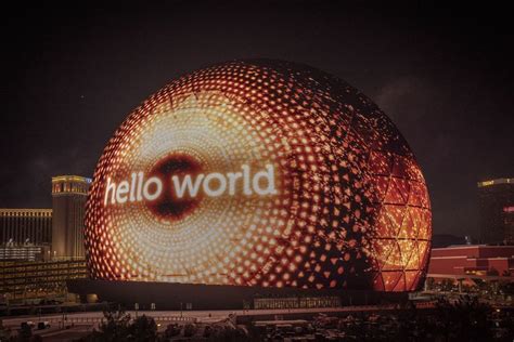 Las Vegas Sphere lights up the sky, but what exactly is it ...