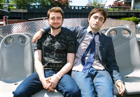 Daniel Radcliffe and His Swiss Army Man Dummy Tour New York for A24 | IndieWire