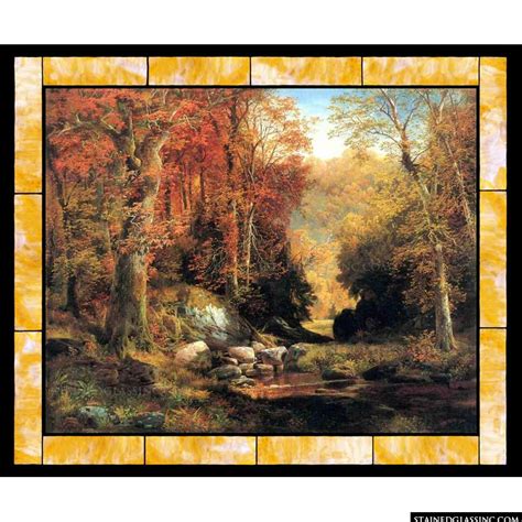 Cresheim Glen Wissahickon Autumn by Thomas Moran