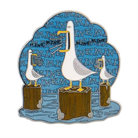 Disney Finding Nemo Pin - "Mine Mine Mine" Seagulls Pin