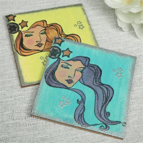 Creative Expressions Jane Davenport Mince Pie Fairy 6"x4" Stamp Set - 20665888 | HSN