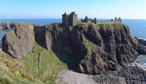 Dunnottar Castle from the South by bobswin on DeviantArt