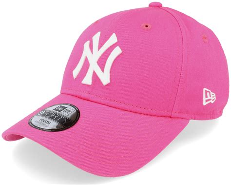 Kids New York Yankees 9FORTY Basic Hot Pink Adjustable - New Era cap | Hatstoreworld.com