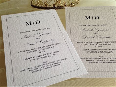 Wedding Invitations With Guest Names - jenniemarieweddings