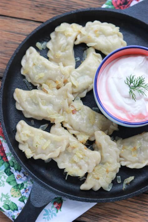 Easy Potato Perogies - Little Broken