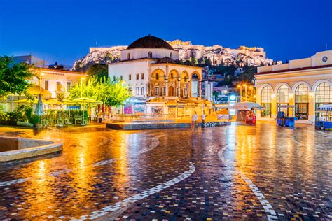 Monastiraki Square and Acropolis - Pure Vacations