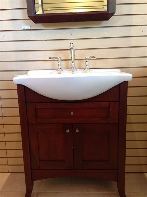 Narrow vanity $825 @ ferguson 30" | Rustic bathroom vanities, Bathroom vanity, Bathroom vanity ...