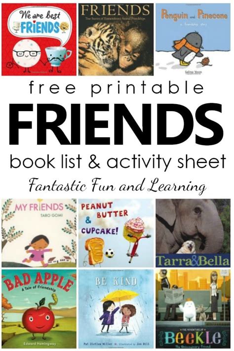 Books About Friendship - Fantastic Fun & Learning