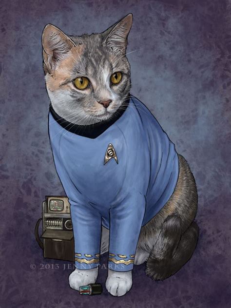 Star Trek Cats Fan Art