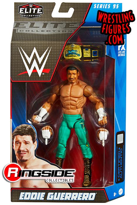 Eddie Guerrero (Green Gear) - WWE Elite 95 WWE Toy Wrestling Action ...