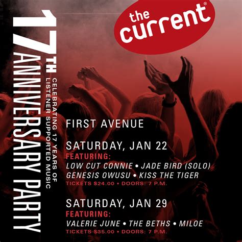 The Current's 17th Anniversary Party ★ First Avenue - First Avenue