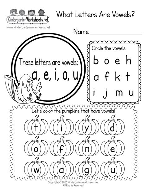 A E I O U Vowels Worksheets Free Printable - Printable Templates