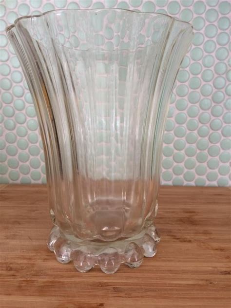 Beautiful Vintage Anchor Hocking Clear Glass Boopie Vase | Etsy | Glass, Clear glass, Vintage vases