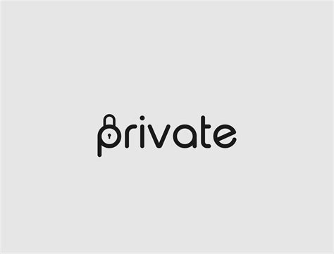 Private logo by MyGraphicLab on Dribbble