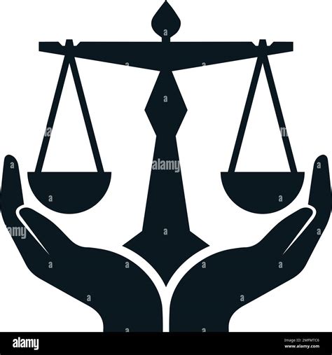 measurement scale balance. lawyer service logo icon design. modern and professional Stock Vector ...