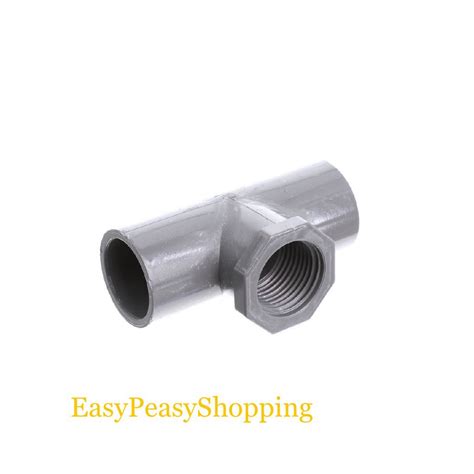 Pvc Fitting P/T Tee 1/2” 15MM / Paip Plastik Penyambung Pt Tee 1/2 ...