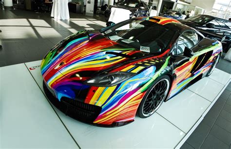 Mclaren p12 Rainbow Paint job | Super cars, Cool sports cars, Expensive ...