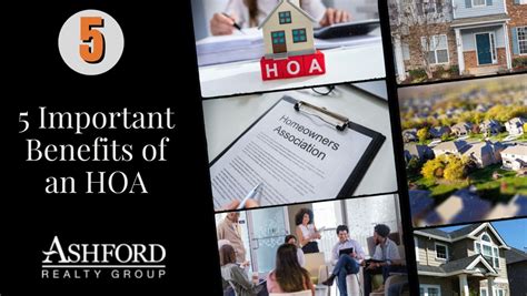 5 Important Benefits of an HOA