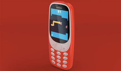 The Nokia Snake slithers its way back on the new 3310 feature phone