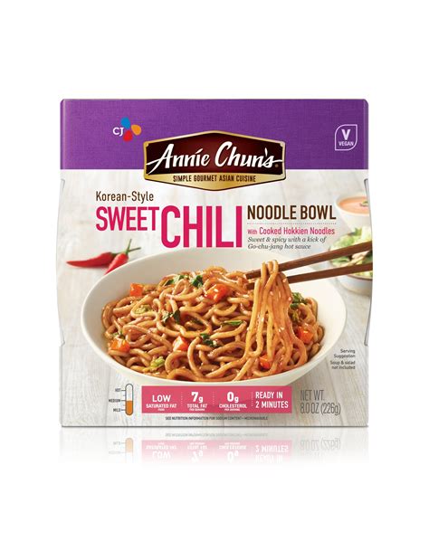 Annie Chun's Korean Sweet Chili Noodle Bowl, Non-GMO, Vegan, 8 oz. - Walmart.com