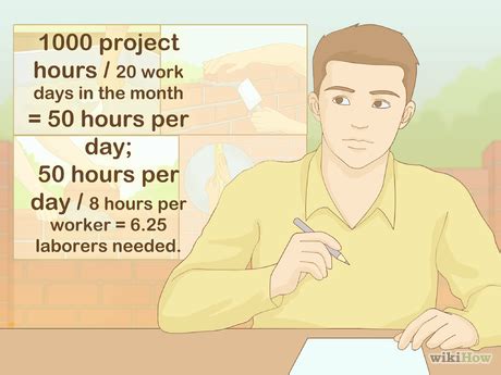 How to Calculate Man Hours - Wiki Running a Business English