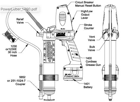 Lincoln Grease Gun Parts Diagram - diagramwirings