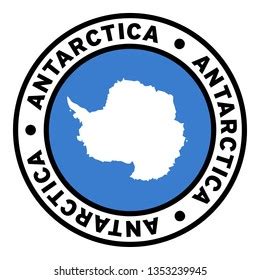 Round Antarctica Graham Bartram Flag Clipart Stock Vector (Royalty Free ...