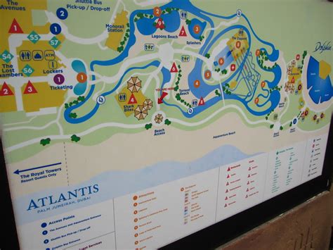 Map, Aquaventure | Flickr - Photo Sharing!