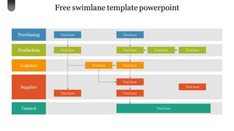 Swimlane Powerpoint Template Free - FREE PRINTABLE TEMPLATES