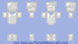 Iron Armor Minecraft Skin