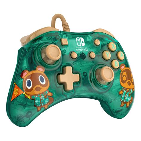 Rock Candy Animal Crossing Tom Nook Wired Controller for Nintendo Switch