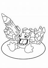 Skylanders Giants Eye Brawl Coloring Pages sketch template