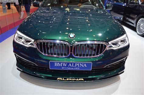 2018 Geneva: BMW ALPINA D5 S in Alpina Green looks stunning