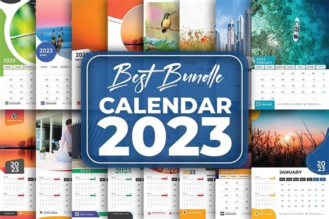 New Calendar 2023 Bundle - Graphimarket