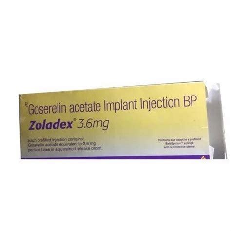 Goserelin Acetate Injection, Vial at Rs 5900/piece in Nagpur | ID: 25964287655