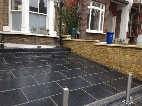 Brazilian Slate Driveway with Granite Border in East Dulwich | M ...