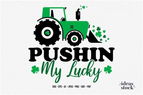 St Patricks Day Svg. Tractor Svg. Png. Graphic by ideasStock · Creative Fabrica