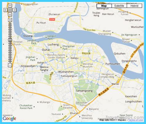 Map of Wenzhou - TravelsMaps.Com