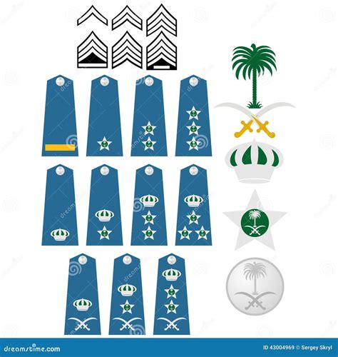 Air Force Insignia Saudi Arabia Stock Vector - Image: 43004969