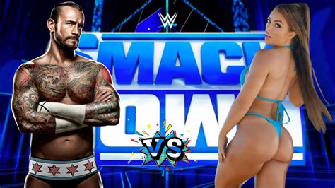 Mandy Rose Vs Cm Punk One Vs One Match WWE SmackDown 17/11/2023 ...