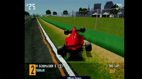 Formula 1 97 (PS1) - Raw Gameplay - YouTube