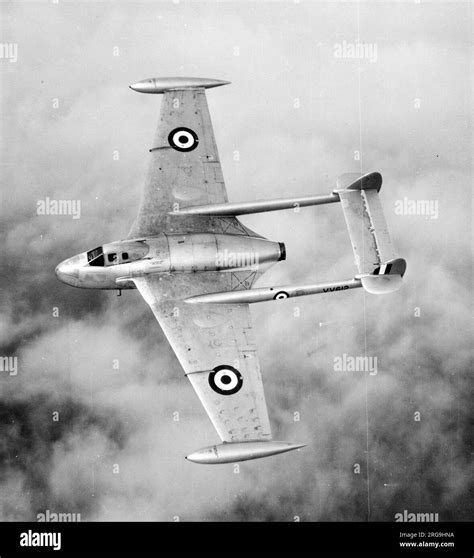 De havilland vampire cockpit Black and White Stock Photos & Images - Alamy