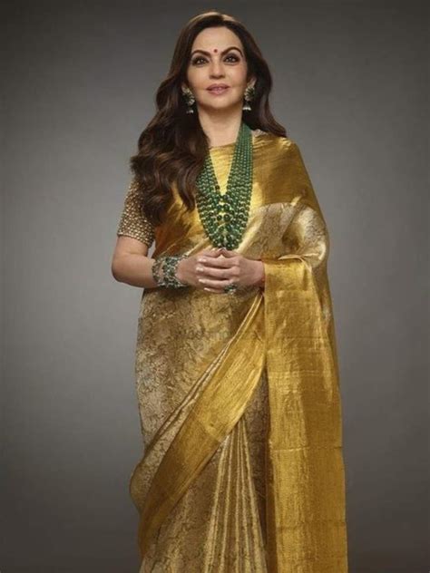 7 Sarees We Want To Steal From Nita Ambani Because We Can't Afford It ...