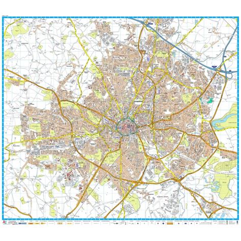 A-Z Coventry Street Map