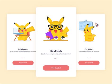 Pokemon App by Jason12 on Dribbble