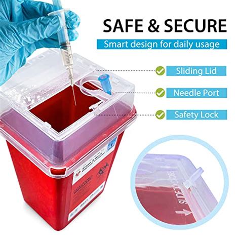 Sharps Container, Sharps Containers for Home Use, Needle Disposal Containers, Sharps Disposal ...