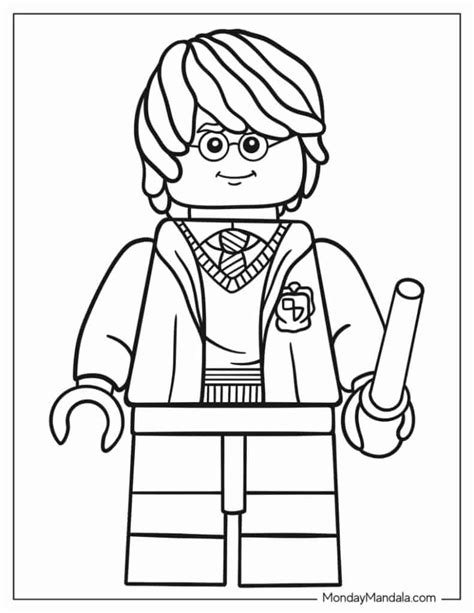 Lego Coloring Pages For Free