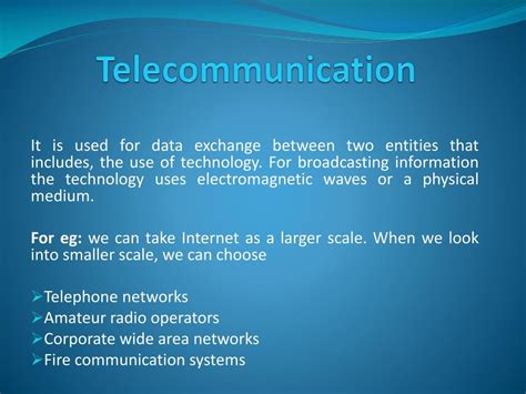 PPT - Telecommunications Systems PowerPoint Presentation, free download - ID:7343791